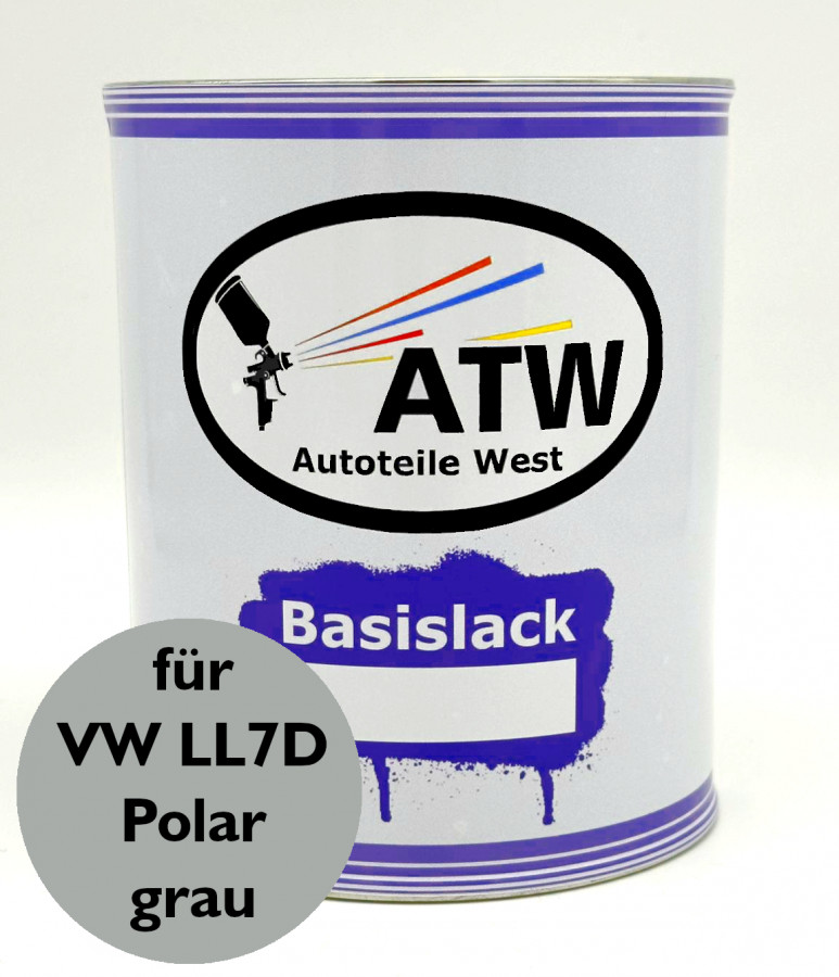 Autolack für VW LL7D Polargrau